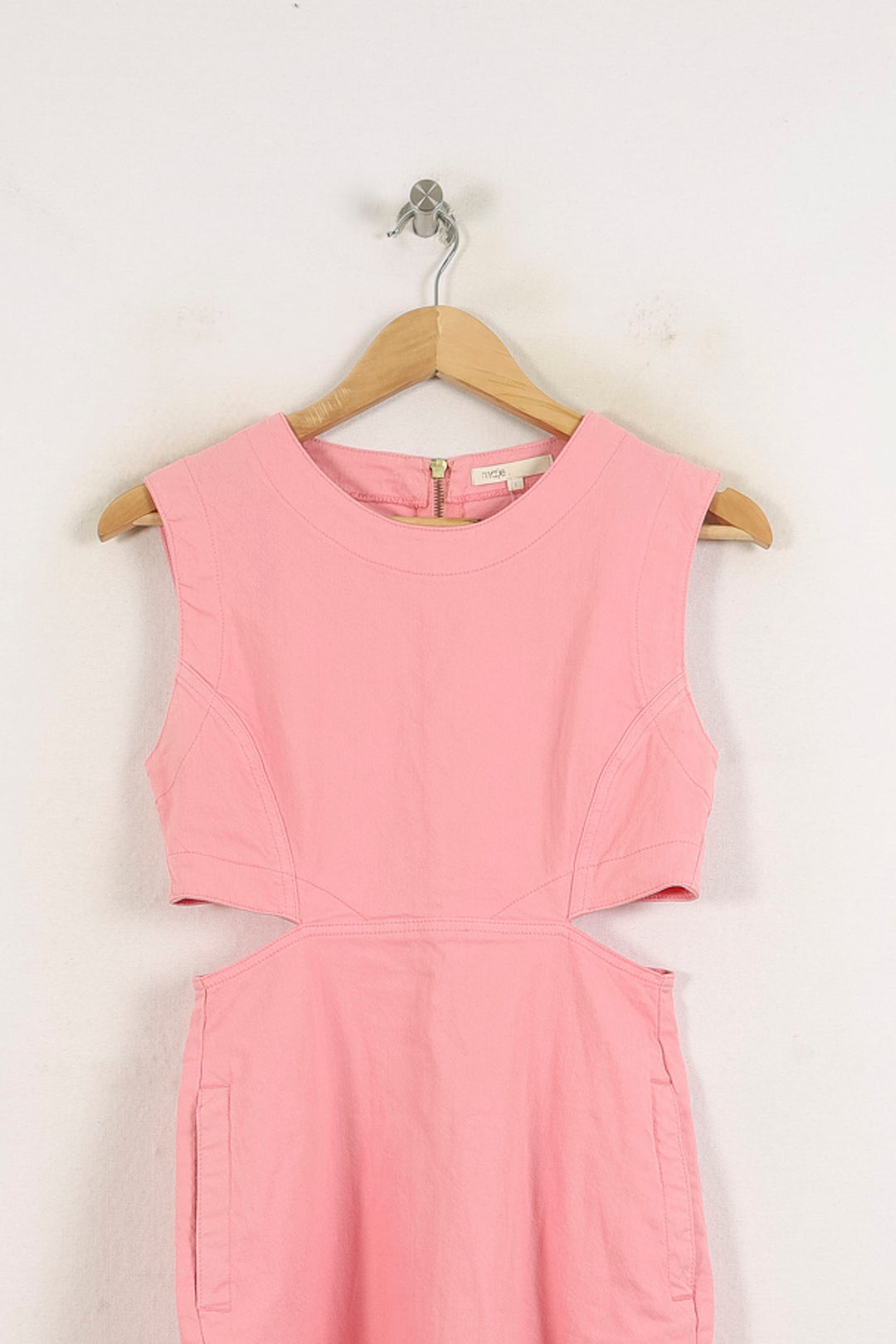 Robe Courte Rose - Taille S/36 de la marque Maje | PARAD80088 - Vendu par Paradigme - Image 2