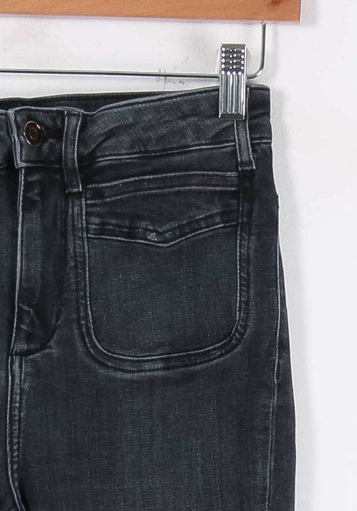 Jean Évasé Gris - Taille S/36 de la marque Liu Jo | PARAD80103 - Vendu par Paradigme - Image 3