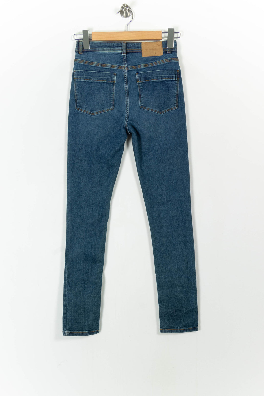 Jean Skinny Bleu - Taille M/38 de la marque La Fée Maraboutée | PARAD80110 - Vendu par Paradigme - Image 4