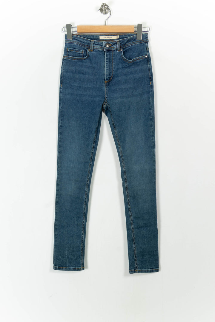 Jean Skinny Bleu - Taille M/38 de la marque La Fée Maraboutée | PARAD80110 - Vendu par Paradigme - Image 2