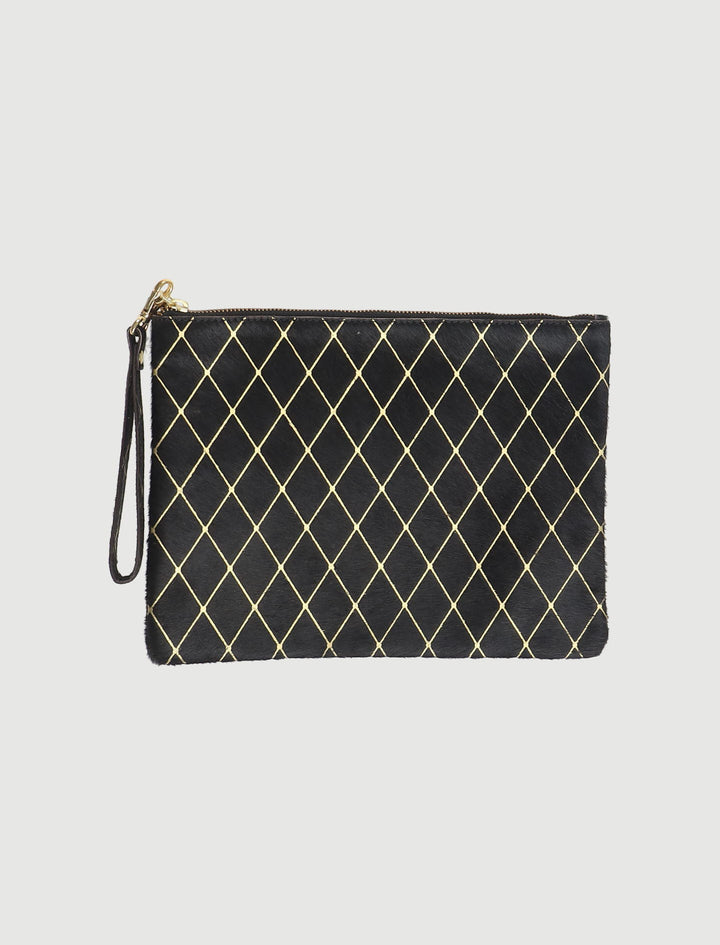 Pochette Noire et Dorée - Taille T.U. de la marque Sézane | PARAD80118 - Vendu par Paradigme - Image 2