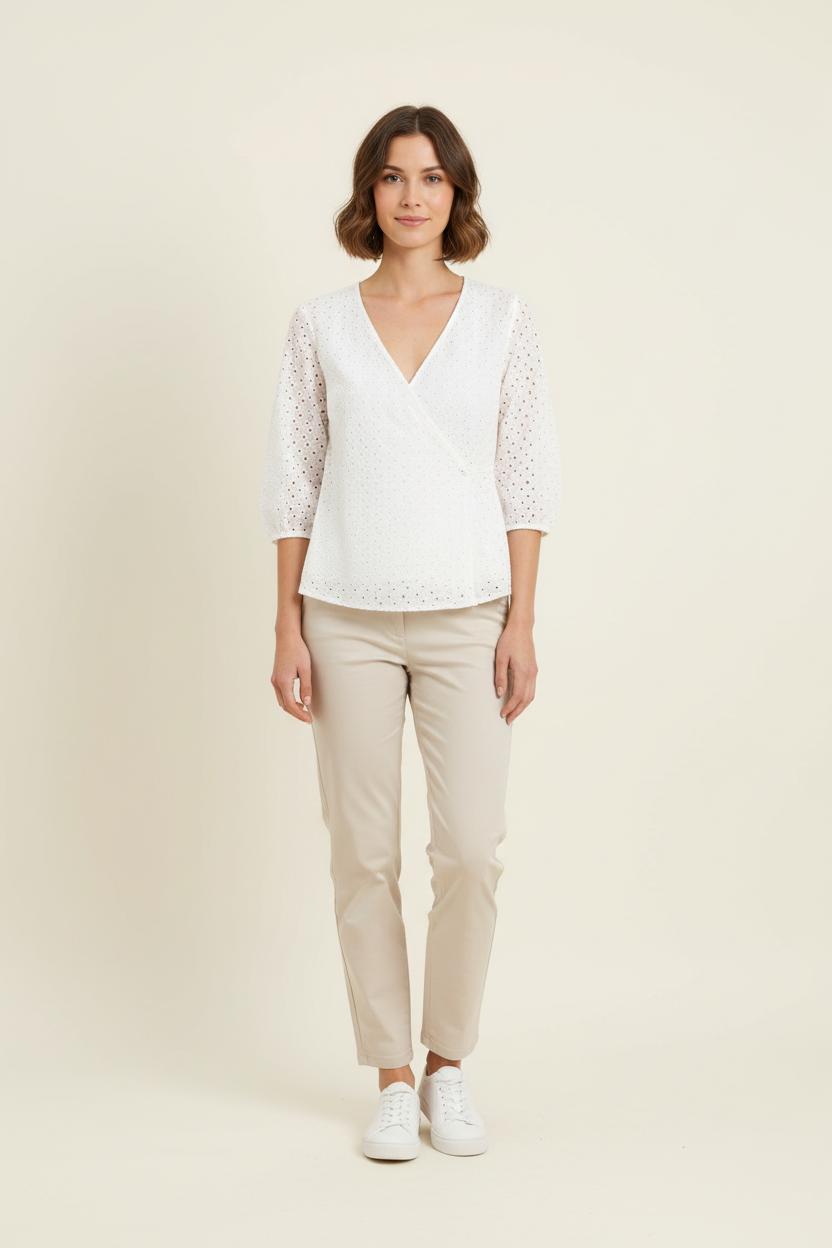 Blouse Blanche - Taille L/40 de la marque Grace & Mila | PARAD80134 - Vendu par Paradigme - Image 1