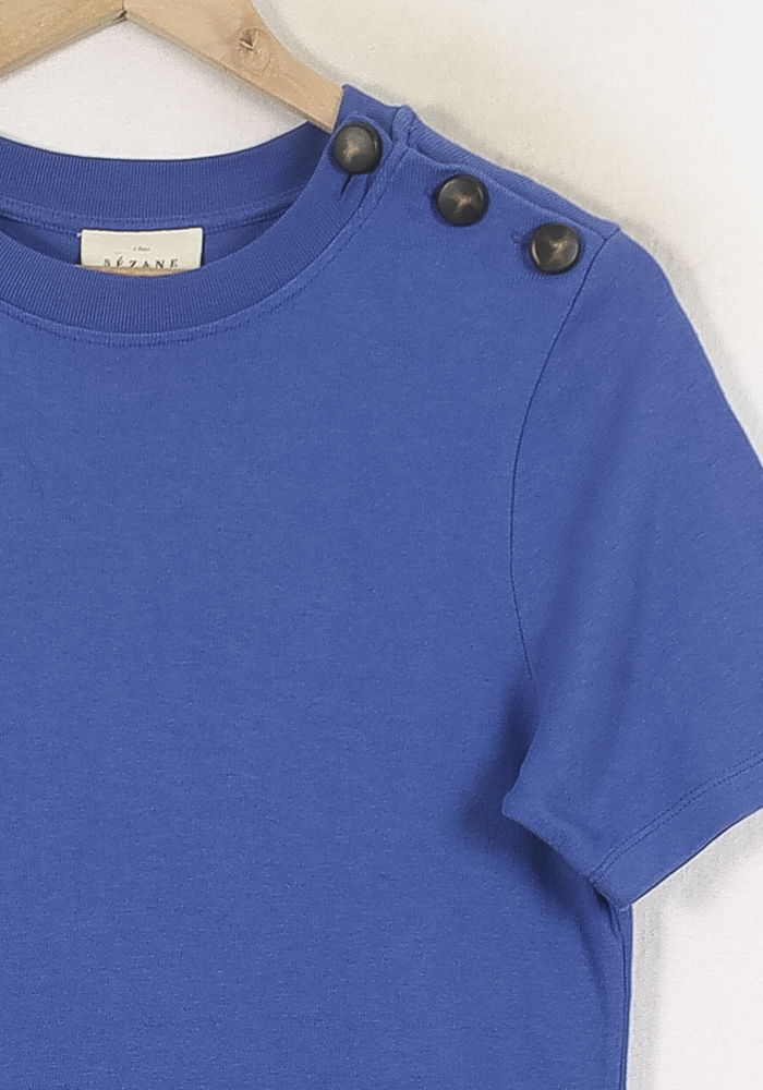 Robe Longue Bleue - Taille S/36 de la marque Sézane | PARAD80138 - Vendu par Paradigme - Image 3