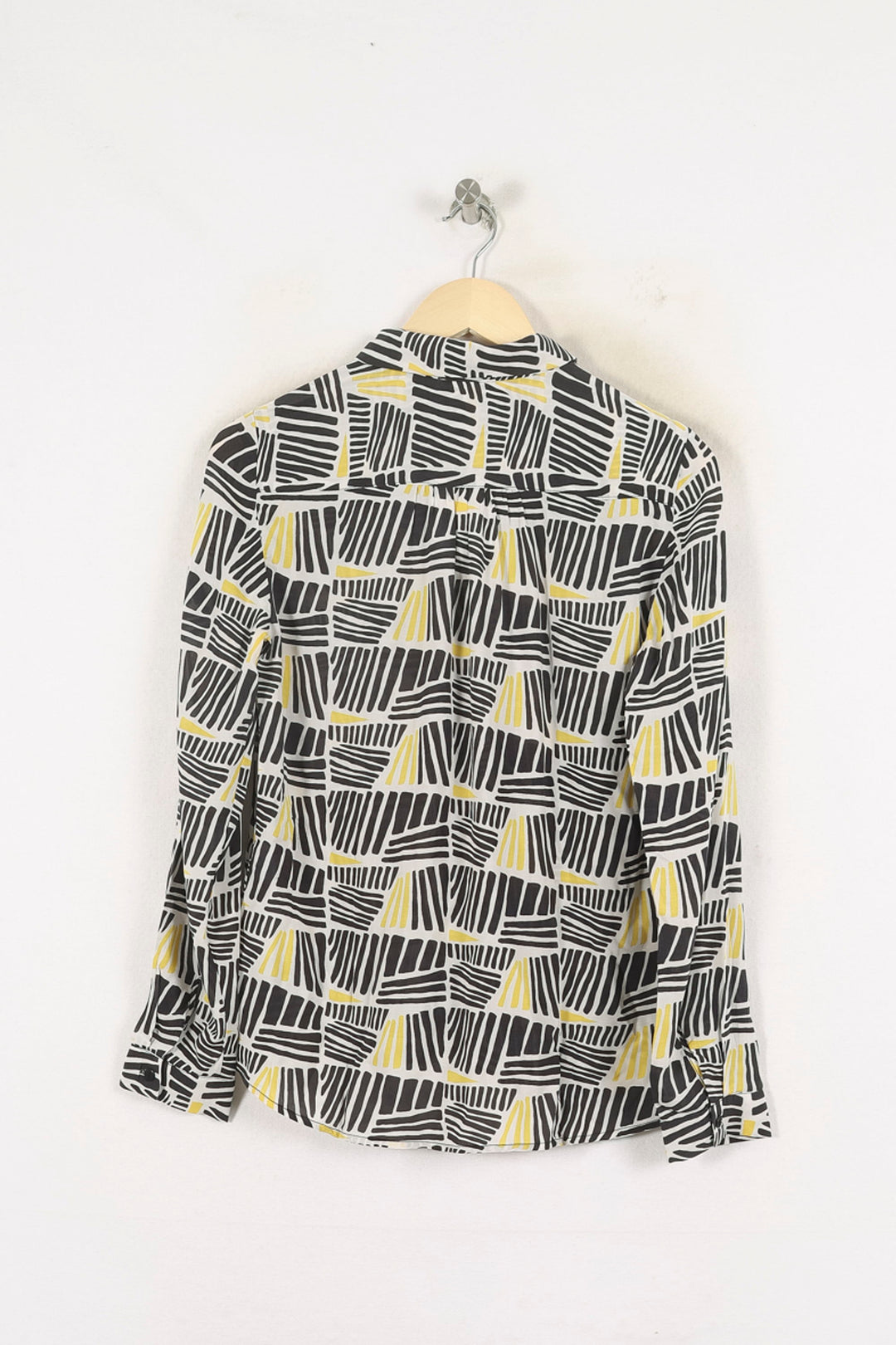 Chemise Noir et Jaune - Taille S/36 de la marque Caroll | PARAD80145 - Vendu par Paradigme - Image 4