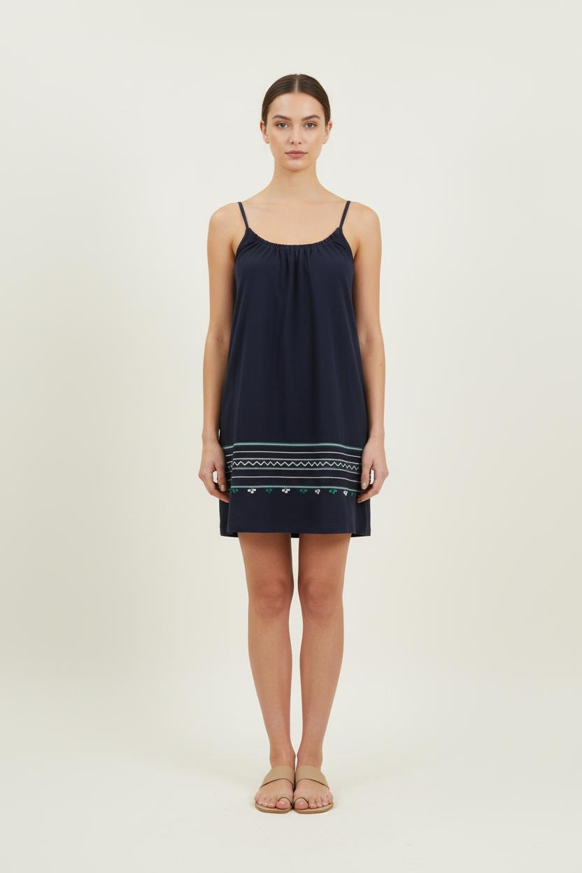 Robe Bretelles Bleue - Taille S/36 de la marque Grace & Mila | PARAD80151 - Vendu par Paradigme - Image 1