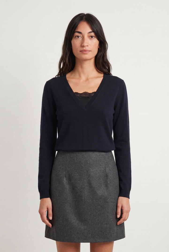 Pull Bleu - Taille S/36 de la marque Karl Marc John | PARAD80156 - Vendu par Paradigme - Image 1