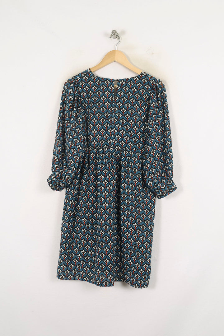 Robe Courte Bleue et Noire - Taille S/36 de la marque Grace & Mila | PARAD80160 - Vendu par Paradigme - Image 4