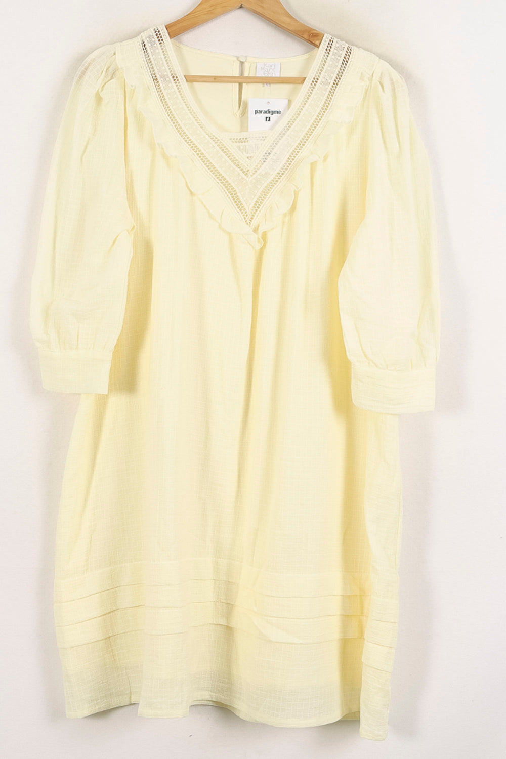 Robe Midi Jaune - Taille L/40 de la marque Karl Marc John | PARAD80161 - Vendu par Paradigme - Image 2