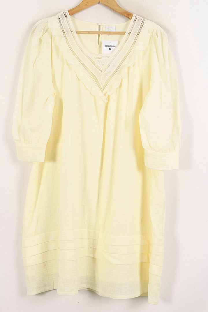 Robe Midi Jaune - Taille L/40 de la marque Karl Marc John | PARAD80161 - Vendu par Paradigme - Image 2
