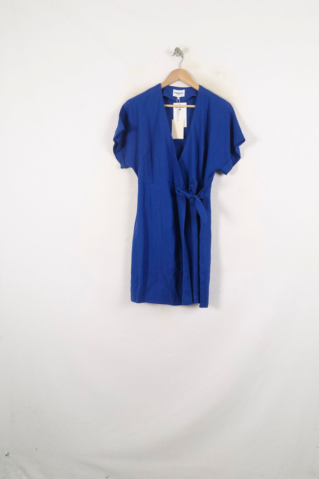 Robe Portefeuille Bleue - Taille XS/34 de la marque FRNCH | PARAD80162 - Vendu par Paradigme - Image 2