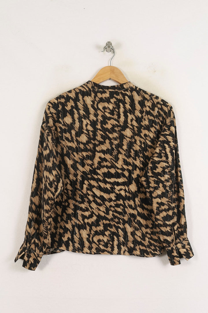 Blouse Noire et Beige - Taille M/38 de la marque Grace & Mila | PARAD80166 - Vendu par Paradigme - Image 4