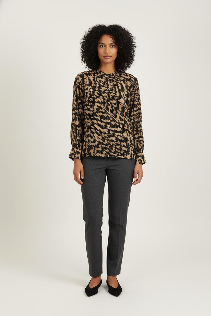 Blouse Noire et Beige - Taille M/38 de la marque Grace & Mila | PARAD80166 - Vendu par Paradigme - Image 1