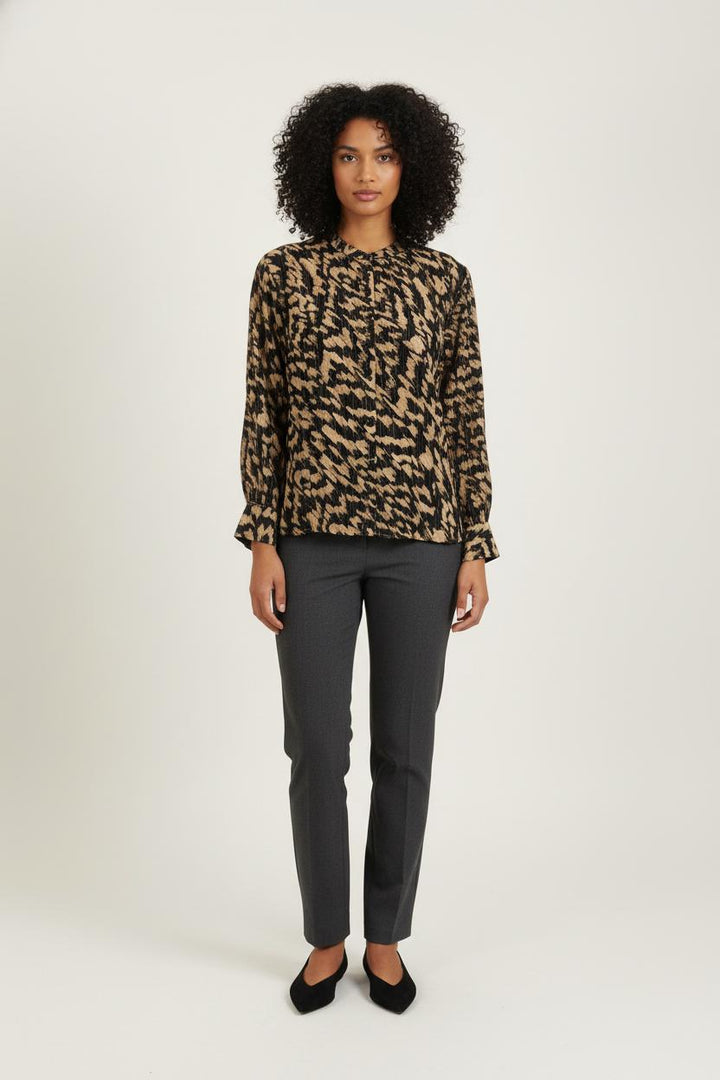 Blouse Noire et Beige - Taille M/38 de la marque Grace & Mila | PARAD80166 - Vendu par Paradigme - Image 1
