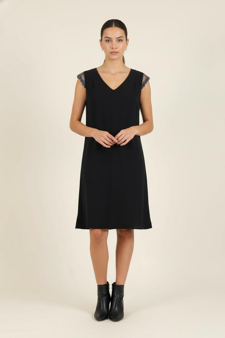 Robe Droite Bleu - Taille XS/34 de la marque Suncoo | PARAD80171 - Vendu par Paradigme - Image 1