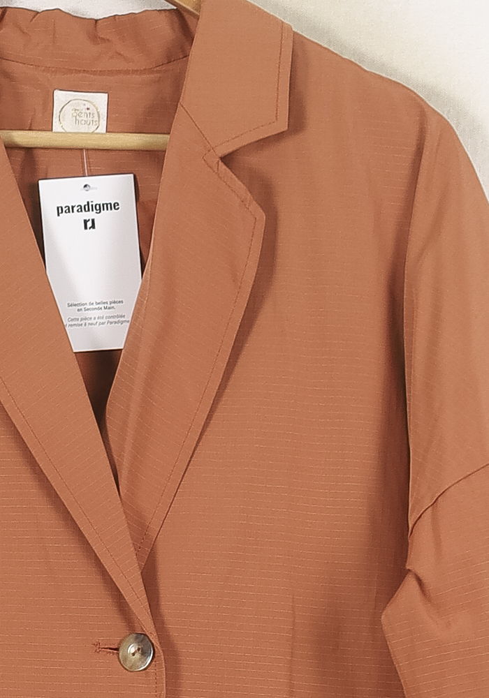 Trench Orange - Taille L/40 de la marque Des petits hauts | PARAD80178 - Vendu par Paradigme - Image 3