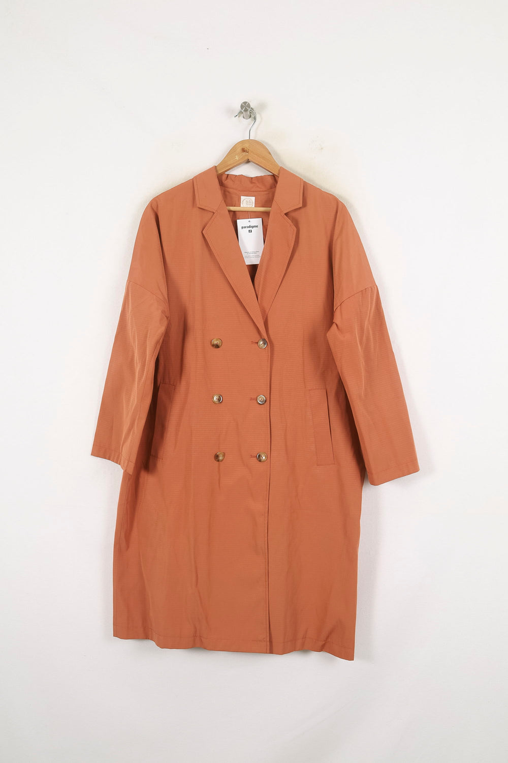 Trench Orange - Taille L/40 de la marque Des petits hauts | PARAD80178 - Vendu par Paradigme - Image 2
