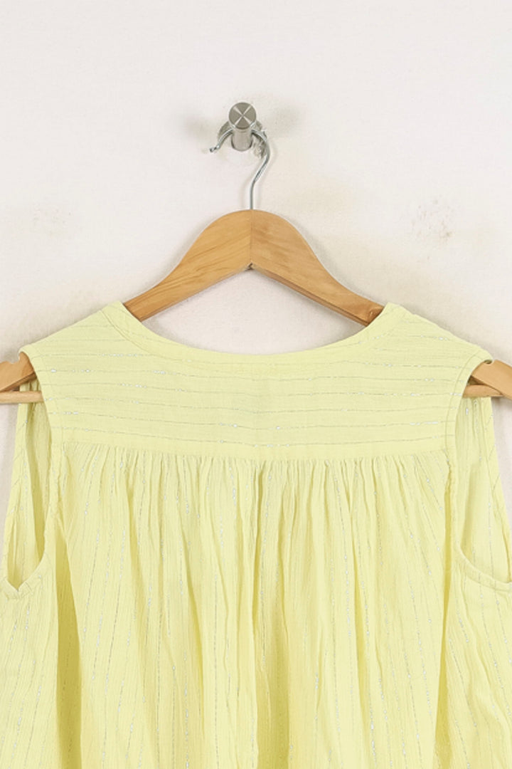 Blouse Jaune - Taille M/38 de la marque Stella Forest | PARAD80179 - Vendu par Paradigme - Image 4