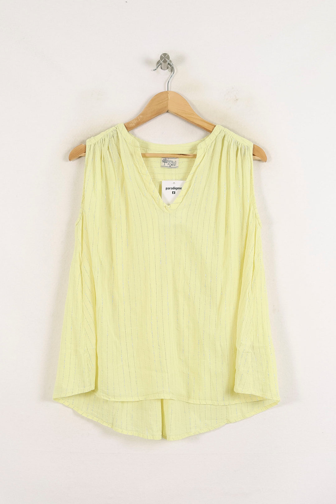 Blouse Jaune - Taille M/38 de la marque Stella Forest | PARAD80179 - Vendu par Paradigme - Image 2