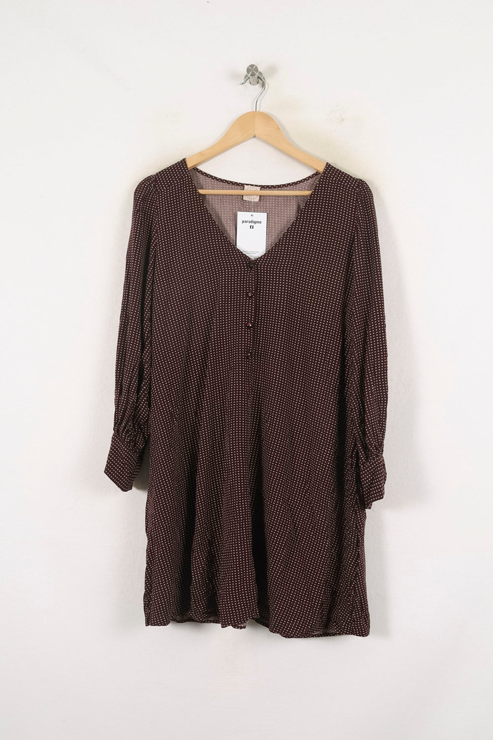 Robe Courte Violette - Taille L/40 de la marque Des petits hauts | PARAD80180 - Vendu par Paradigme - Image 2