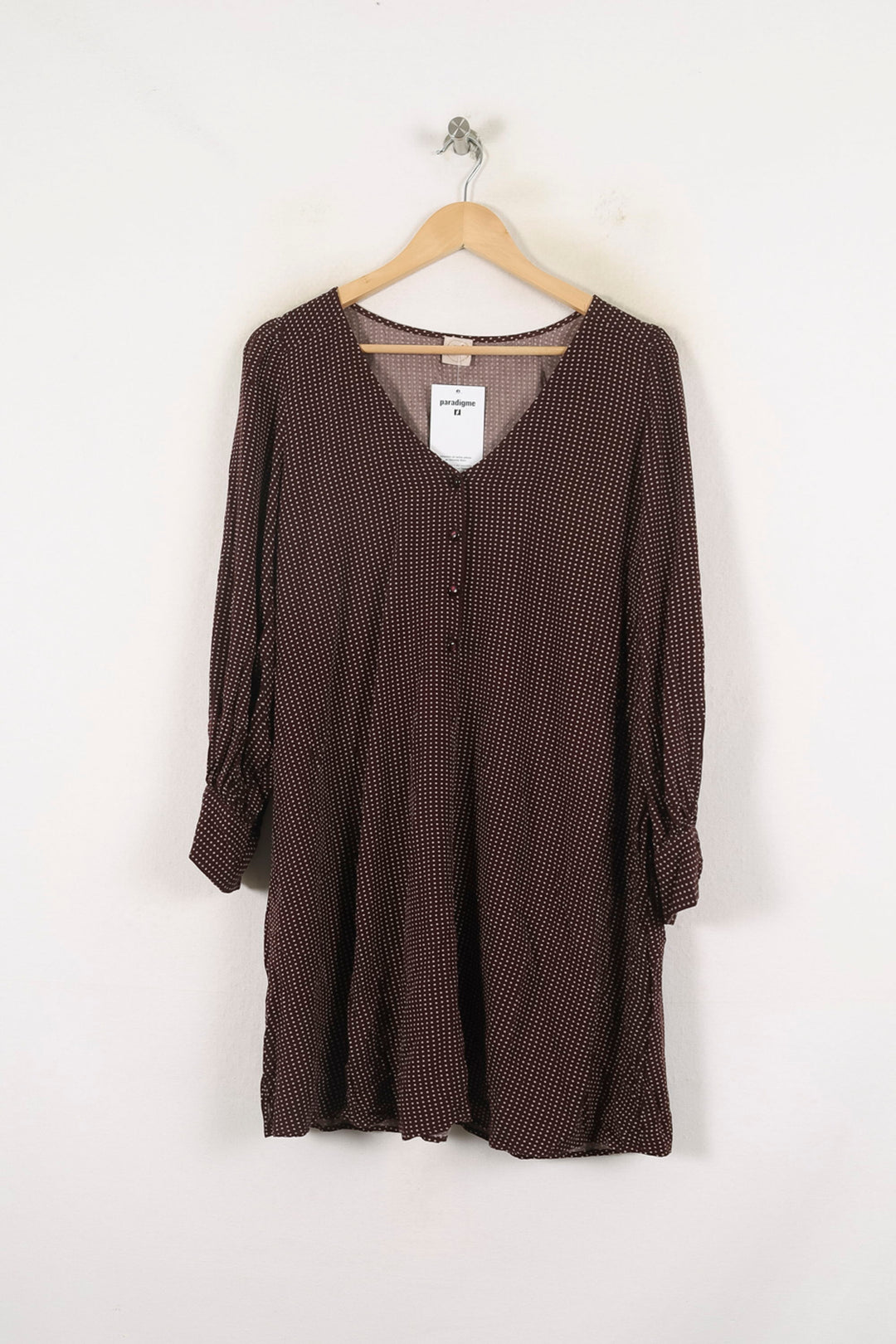 Robe Courte Violette - Taille L/40 de la marque Des petits hauts | PARAD80180 - Vendu par Paradigme - Image 2