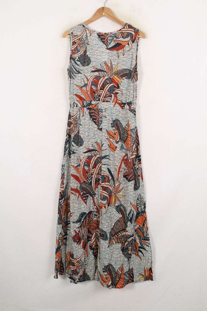 Robe Longue Multicolore - Taille M/38 de la marque La Fée Maraboutée | PARAD80184 - Vendu par Paradigme - Image 4