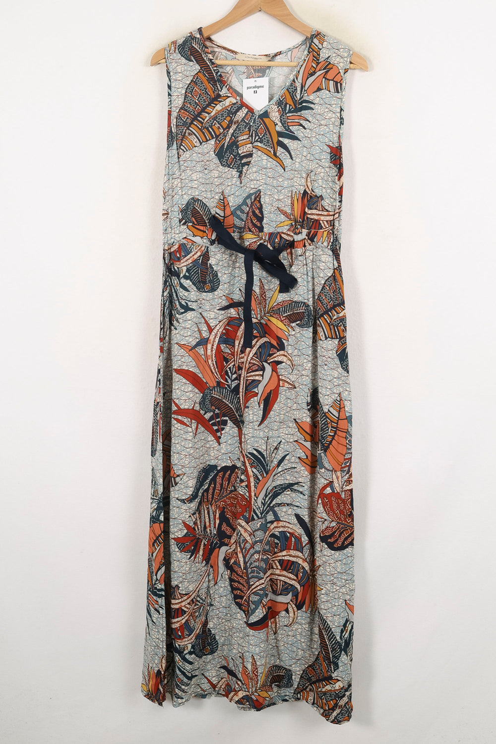 Robe Longue Multicolore - Taille M/38 de la marque La Fée Maraboutée | PARAD80184 - Vendu par Paradigme - Image 2