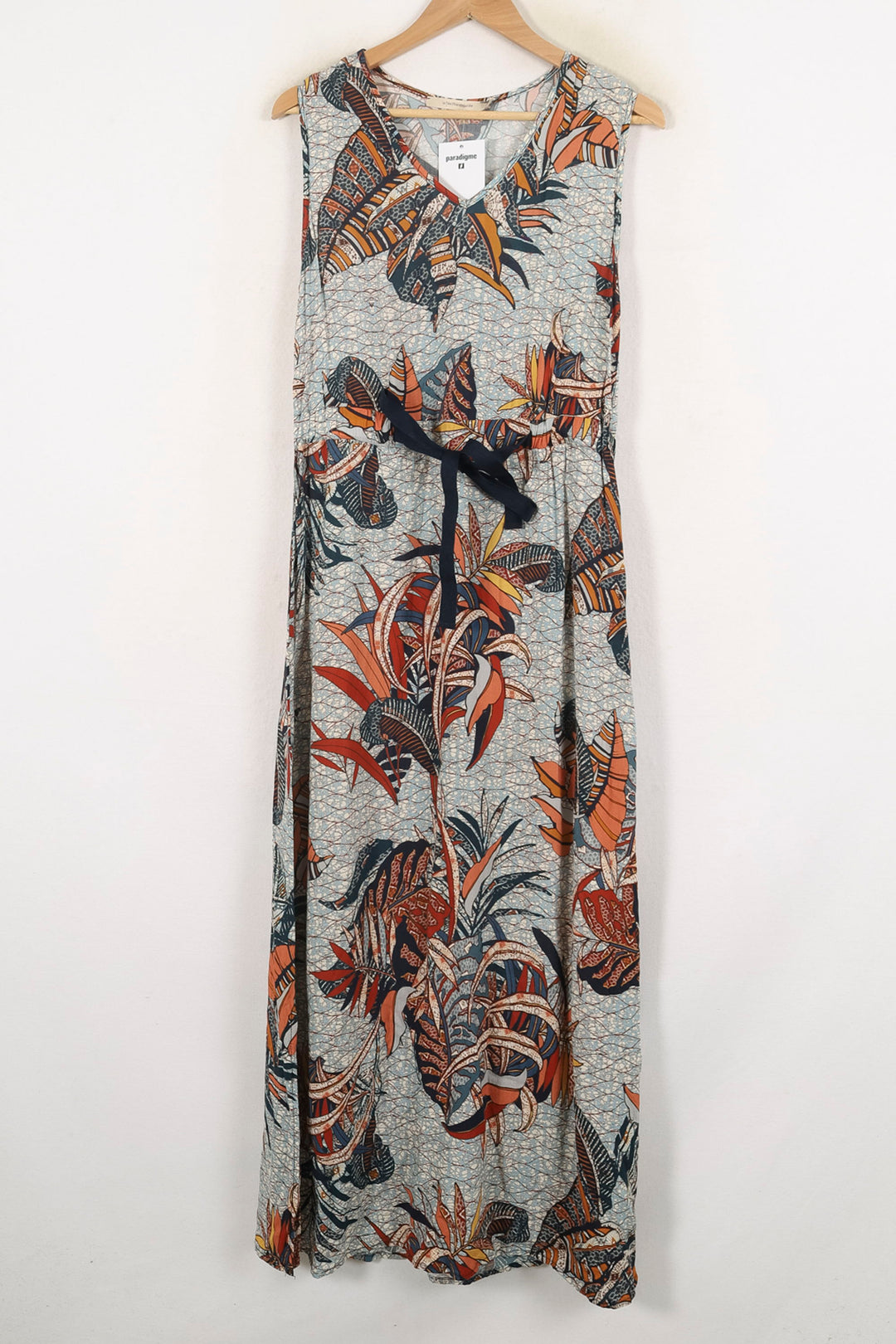 Robe Longue Multicolore - Taille M/38 de la marque La Fée Maraboutée | PARAD80184 - Vendu par Paradigme - Image 2