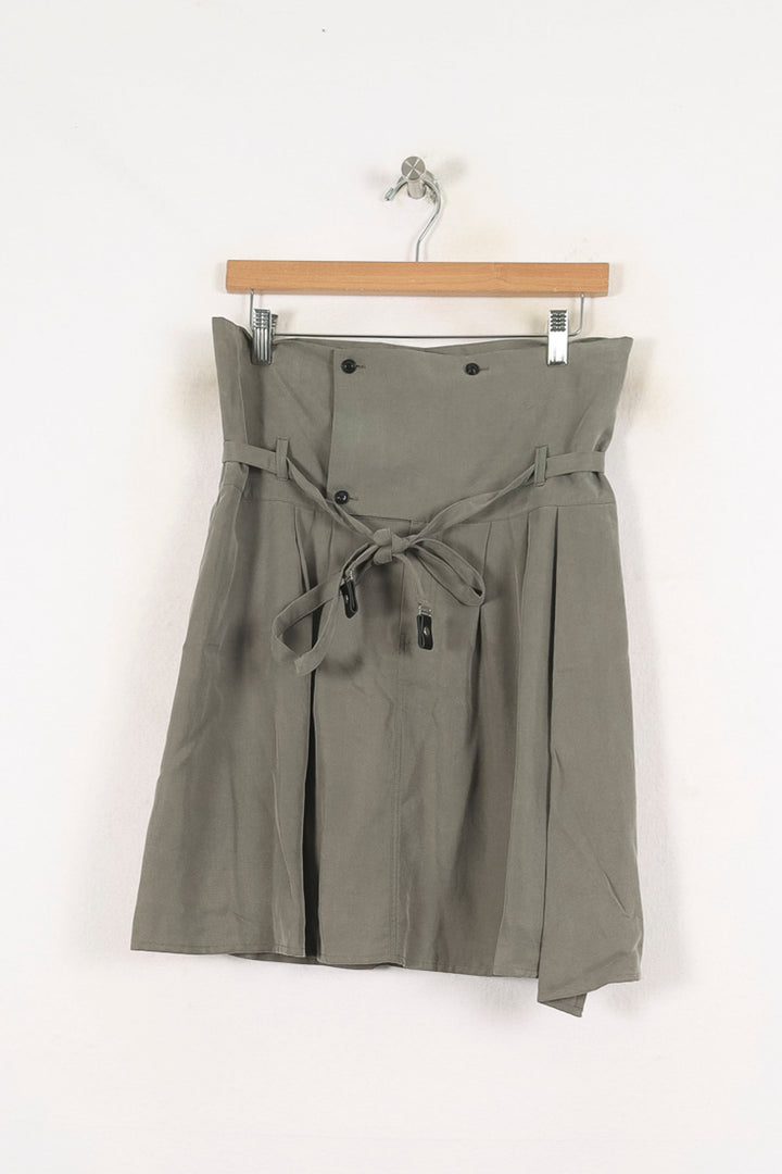 Jupe Taille Haute Grise - Taille M/38 de la marque One Step | PARAD80186 - Vendu par Paradigme - Image 2