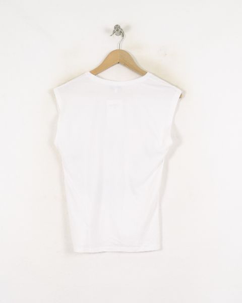 Débardeur Blanc - Taille S/36 de la marque Sandro | PARAD80192 - Vendu par Paradigme - Image 4