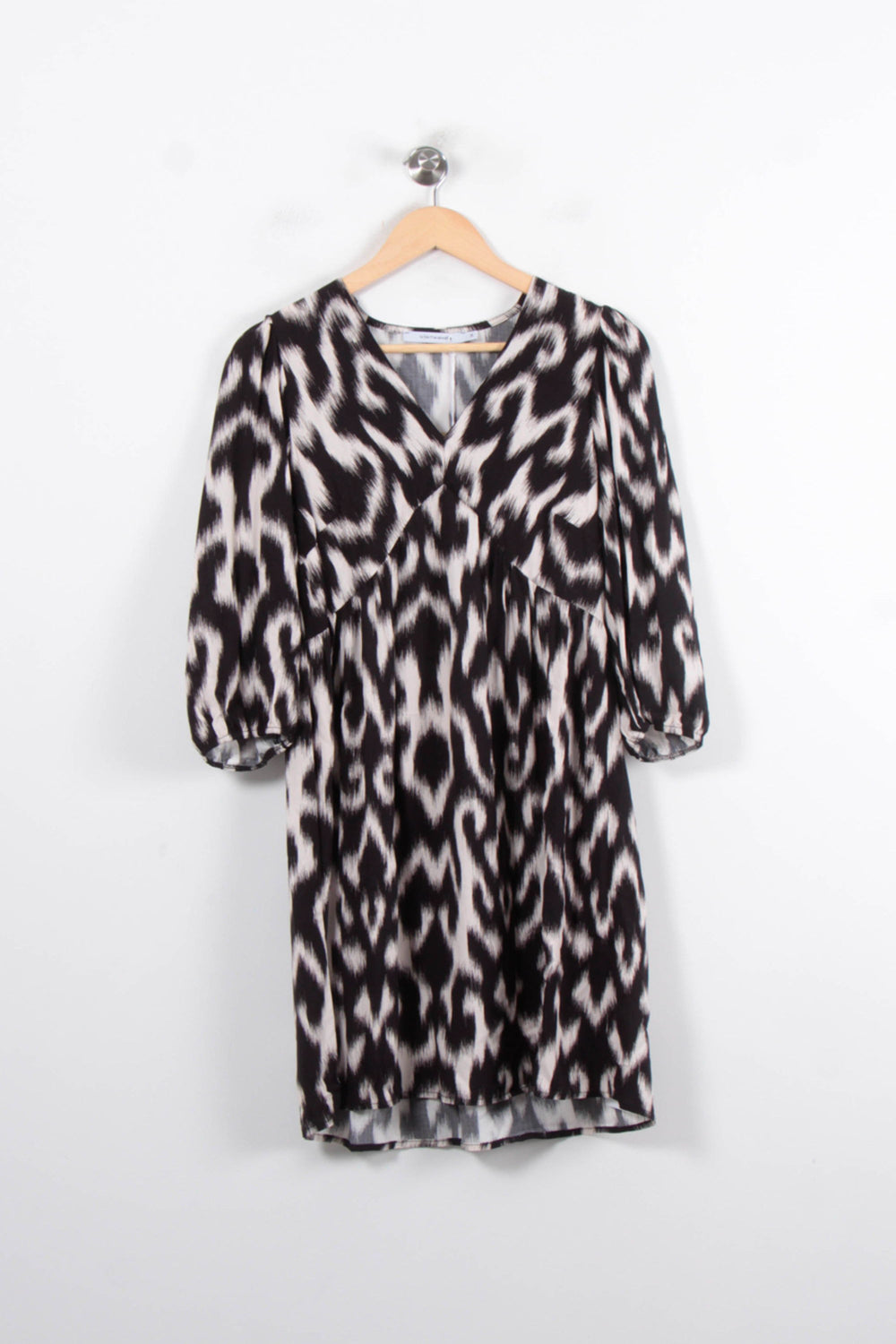 Robe Noire et Blanche - Taille S/36 de la marque La Fée Maraboutée | PARAD80212 - Vendu par Paradigme - Image 2