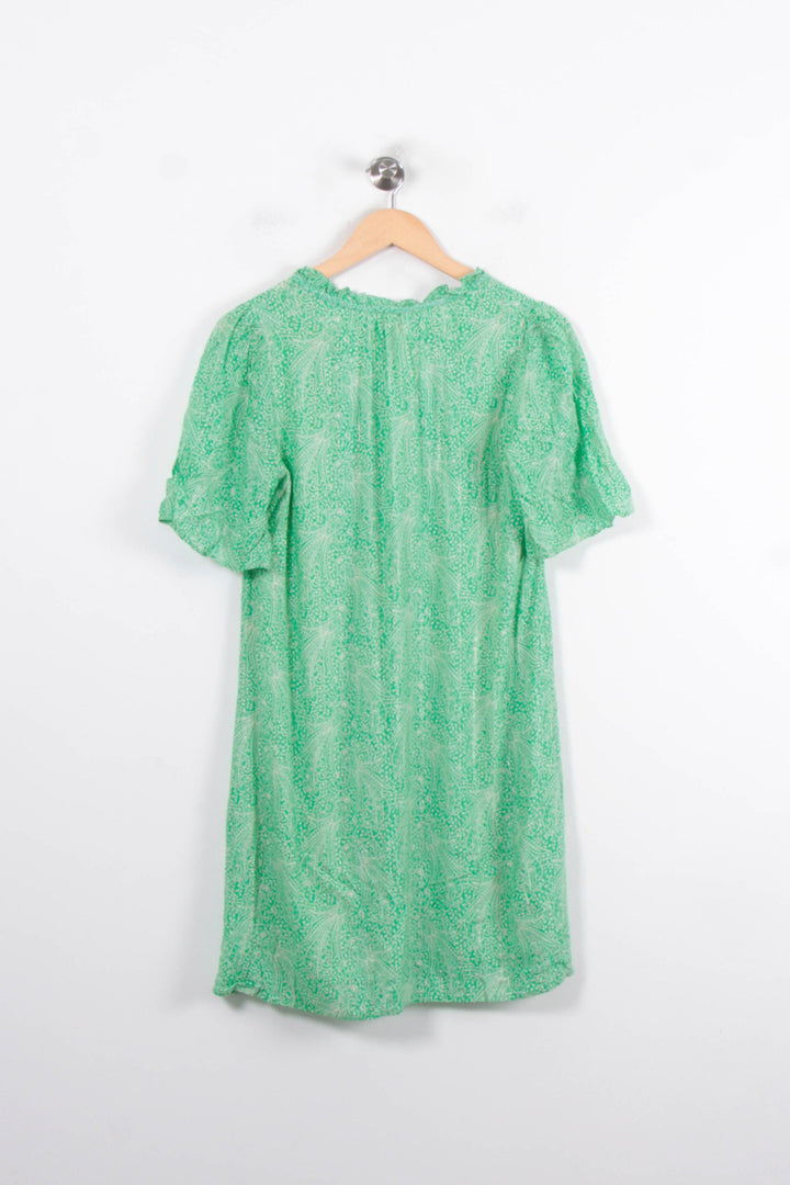 Robe Courte Verte - Taille S/36 de la marque Maison 123 | PARAD80215 - Vendu par Paradigme - Image 4