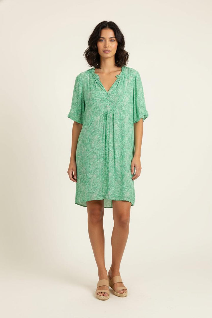 Robe Courte Verte - Taille S/36 de la marque Maison 123 | PARAD80215 - Vendu par Paradigme - Image 1
