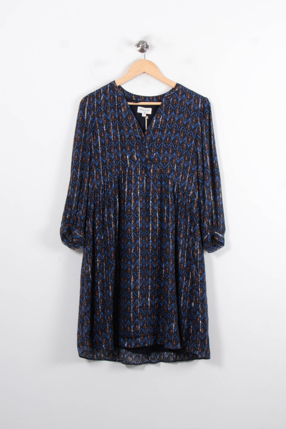 Robe Courte Bleue et Noire - Taille S/36 de la marque Maison 123 | PARAD80217 - Vendu par Paradigme - Image 2