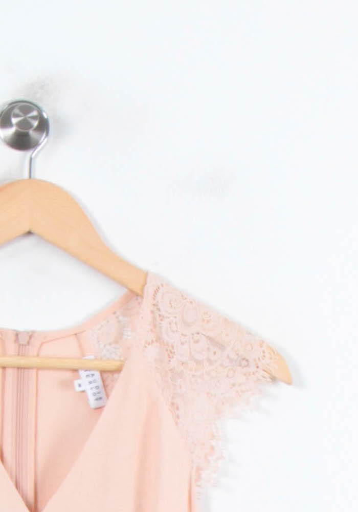 Robe Courte Rose - Taille S/36 de la marque Claudie Pierlot | PARAD80221 - Vendu par Paradigme - Image 3