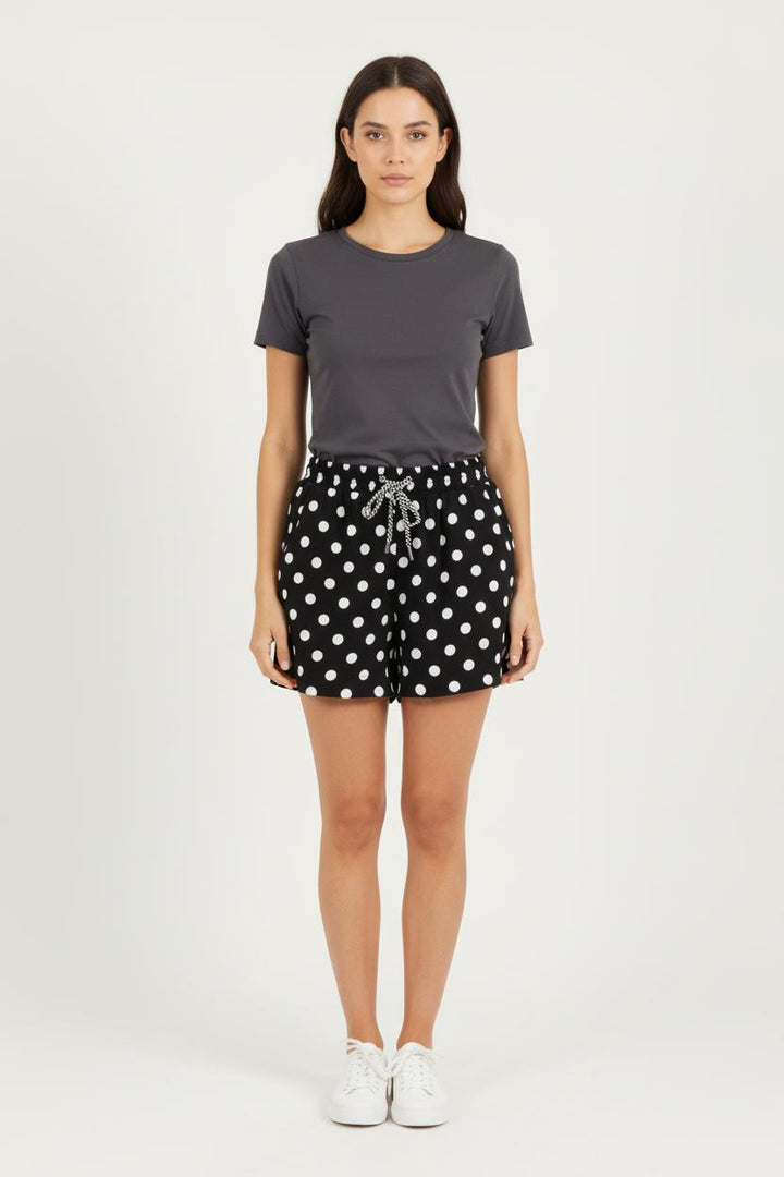 Short Noir et Blanc - Taille XS/34 de la marque Suncoo | PARAD80226 - Vendu par Paradigme - Image 1