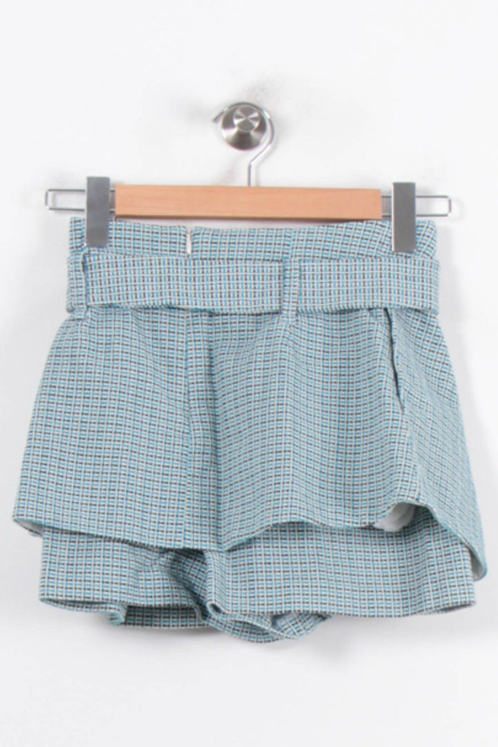 Short Vert à Carreaux - Taille S/36 de la marque Maje | PARAD80229 - Vendu par Paradigme - Image 4