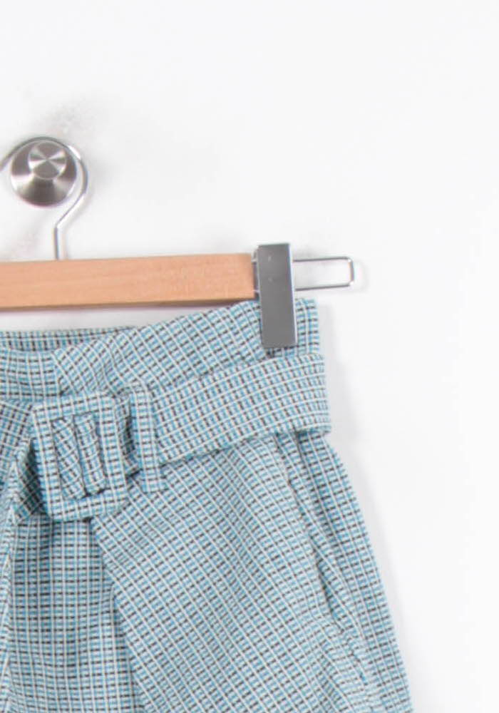 Short Vert à Carreaux - Taille S/36 de la marque Maje | PARAD80229 - Vendu par Paradigme - Image 3