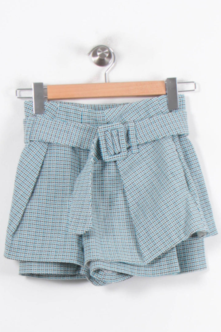 Short Vert à Carreaux - Taille S/36 de la marque Maje | PARAD80229 - Vendu par Paradigme - Image 2