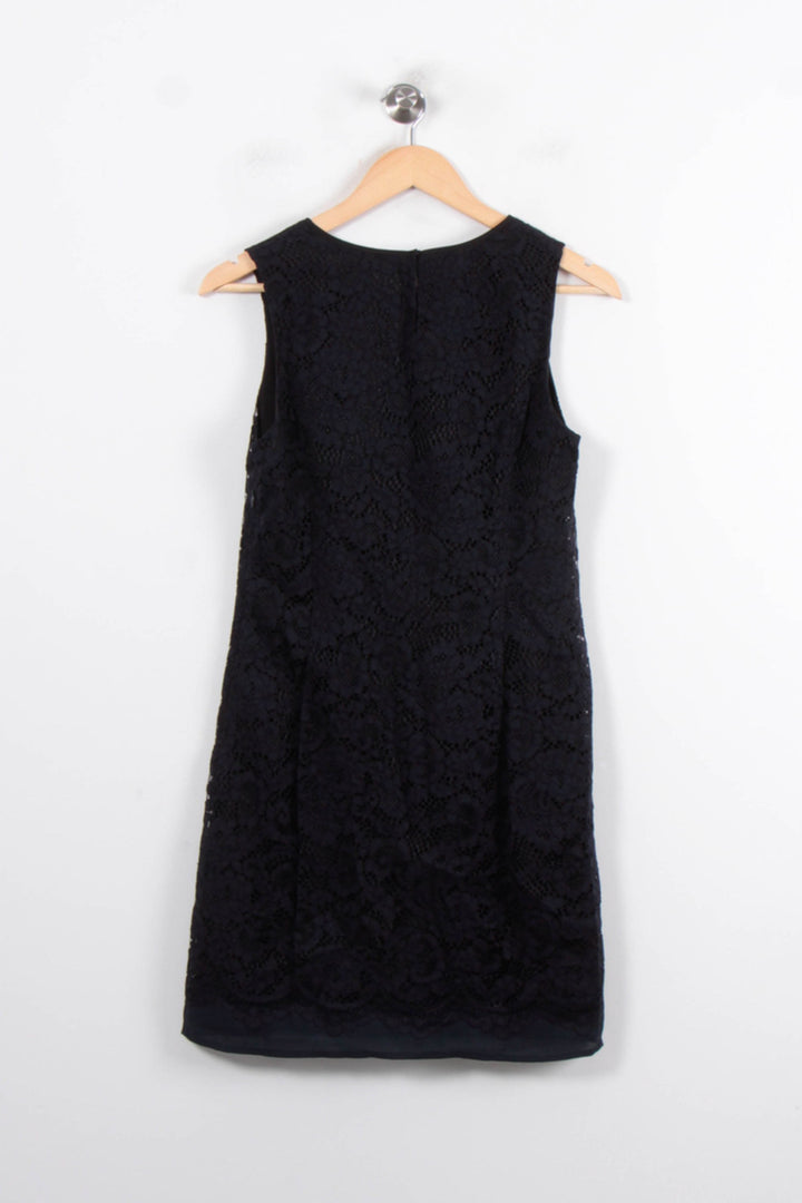 Robe Droite Noire - Taille S/36 de la marque Claudie Pierlot | PARAD80238 - Vendu par Paradigme - Image 4