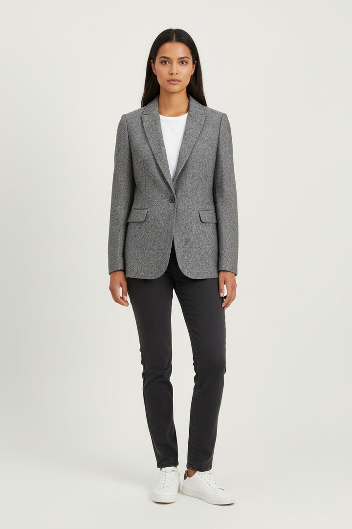 Blazer Gris - Taille XS/34 de la marque Caroll | PARAD80242 - Vendu par Paradigme - Image 1