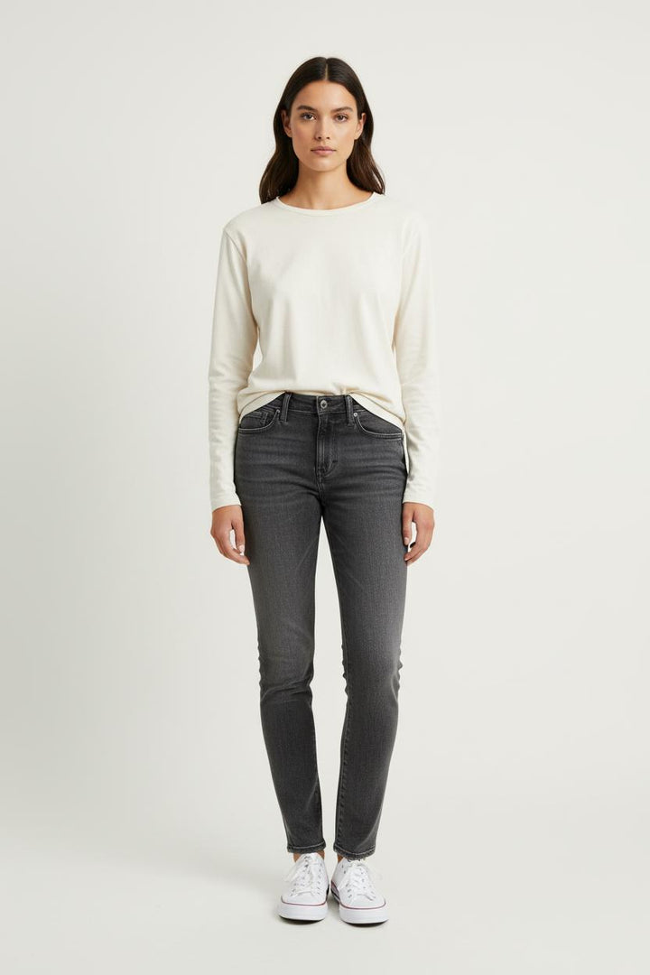 Jean Slim Gris - Taille L/40 de la marque Levi's | PARAD80249 - Vendu par Paradigme - Image 1
