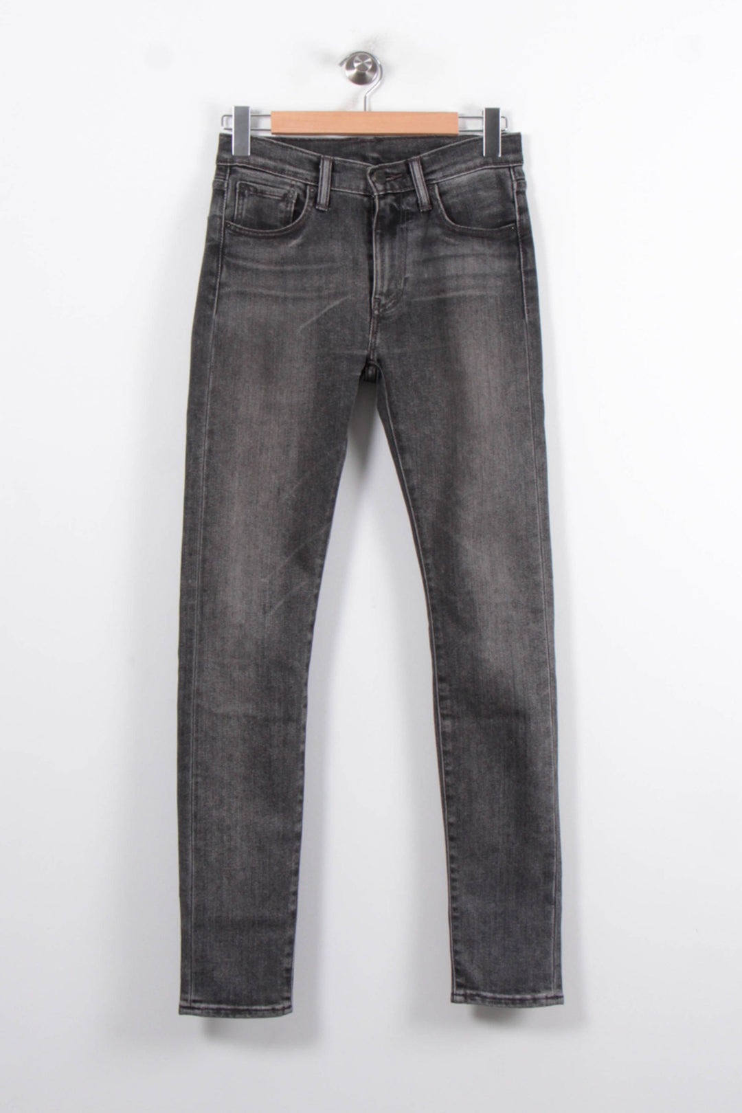 Jean Slim Gris - Taille L/40 de la marque Levi's | PARAD80249 - Vendu par Paradigme - Image 2