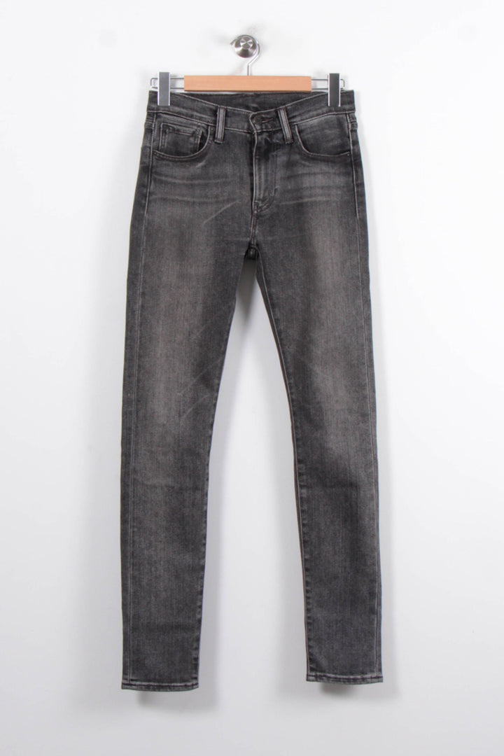Jean Slim Gris - Taille L/40 de la marque Levi's | PARAD80249 - Vendu par Paradigme - Image 2