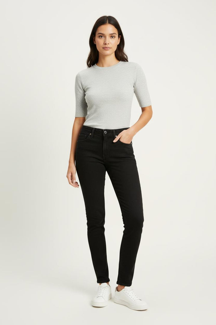 Jean Droit Noir - Taille M/38 de la marque Levi's | PARAD80250 - Vendu par Paradigme - Image 1