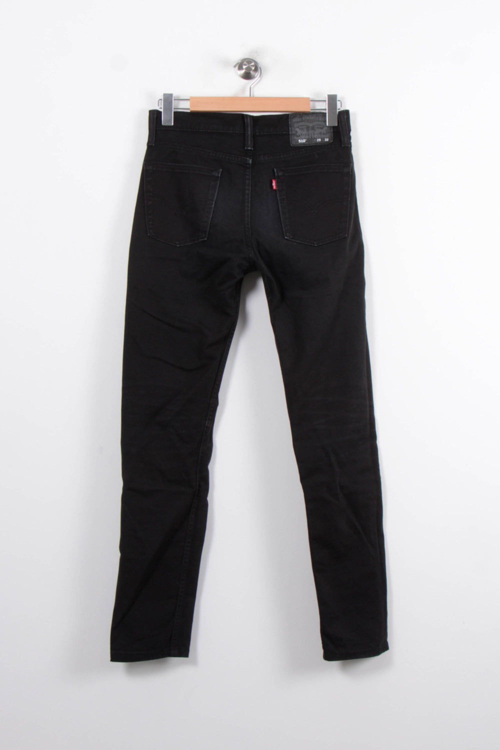 Jean Droit Noir - Taille M/38 de la marque Levi's | PARAD80250 - Vendu par Paradigme - Image 2