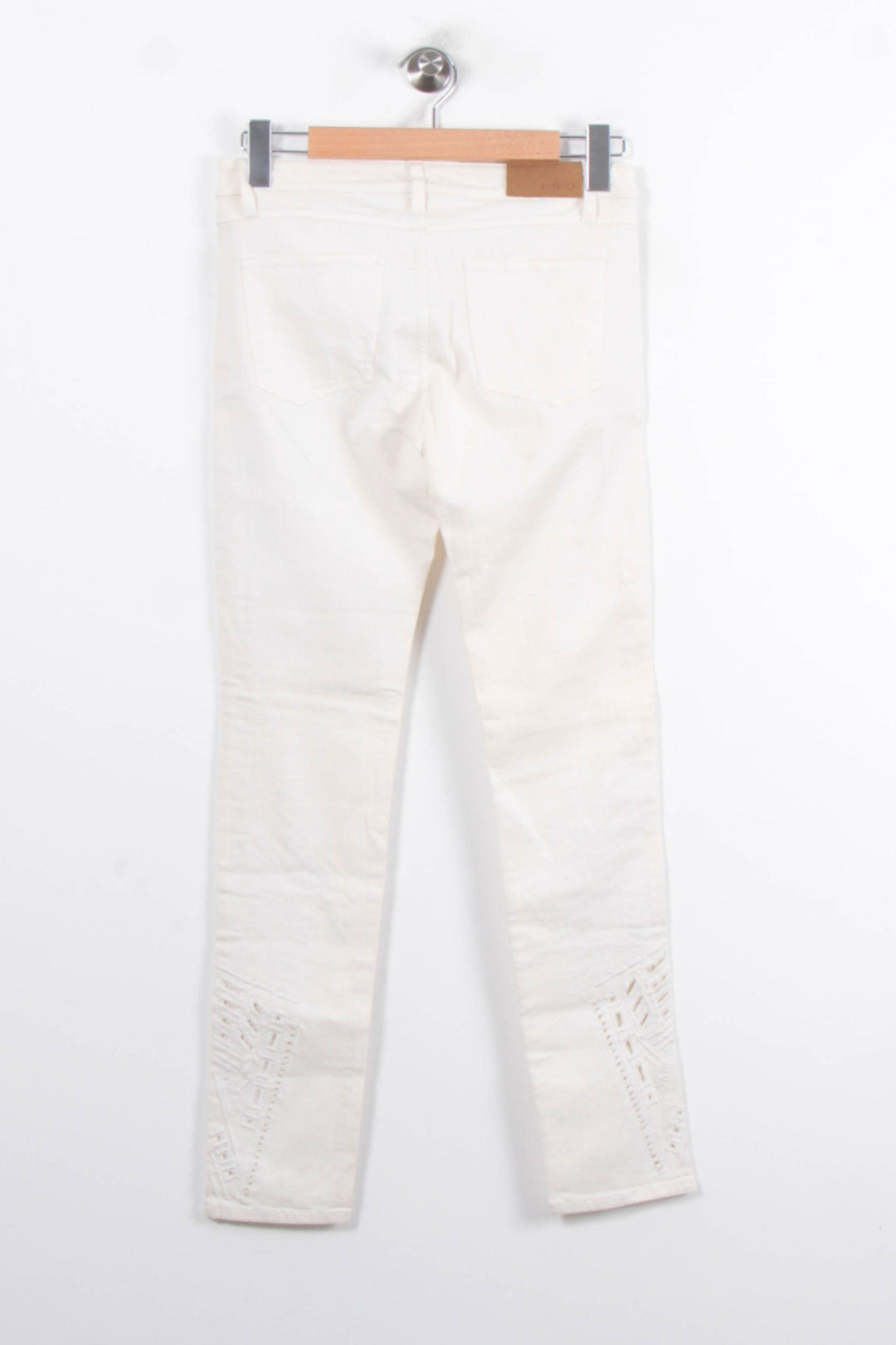 Jean Blanc - Taille M/38 de la marque IRO | PARAD80255 - Vendu par Paradigme - Image 4