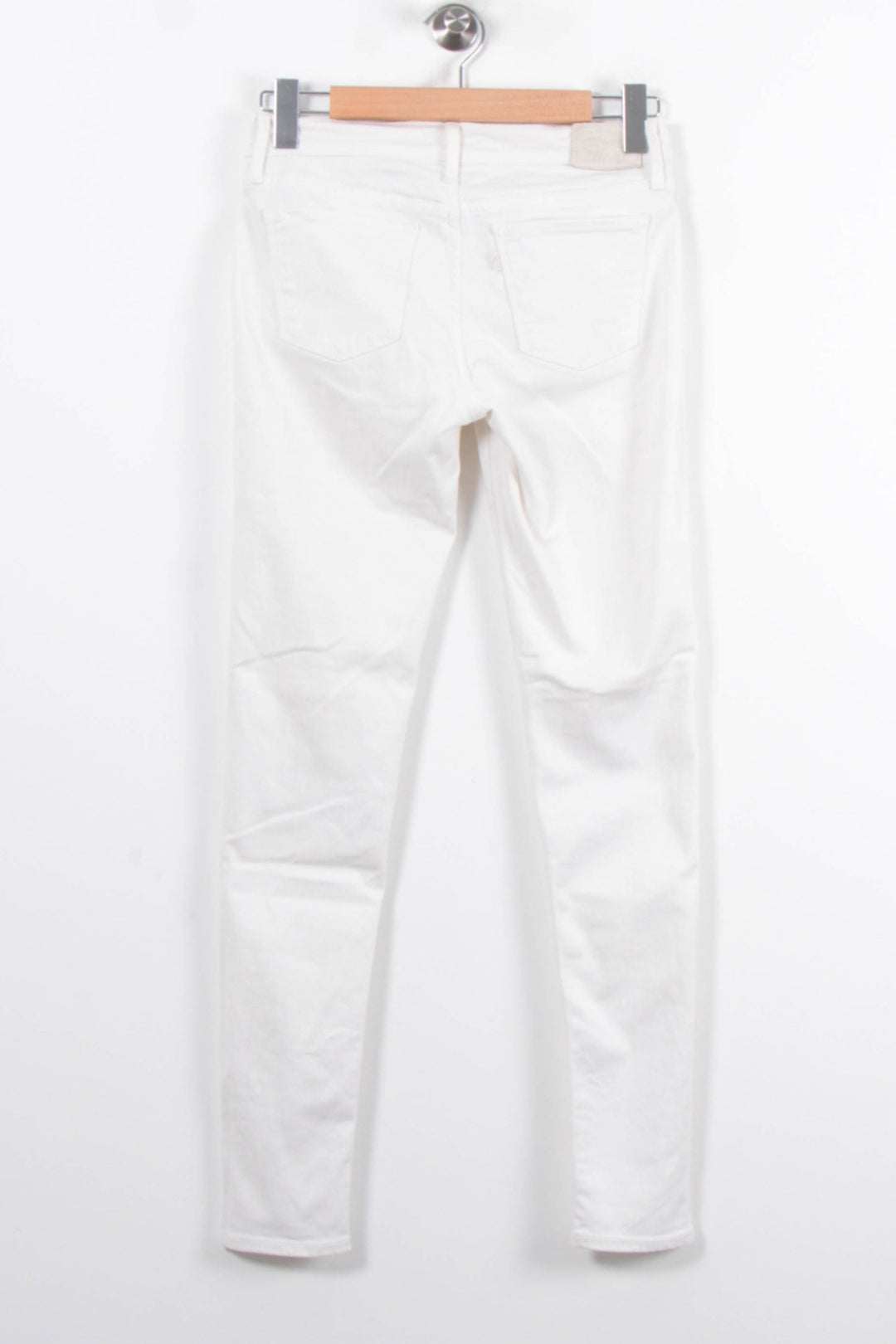 Jean Skinny Blanc - Taille M/38 de la marque Levi's | PARAD80256 - Vendu par Paradigme - Image 4