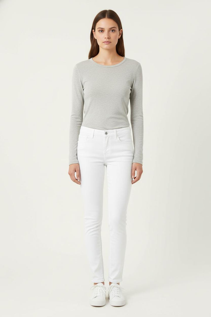 Jean Skinny Blanc - Taille M/38 de la marque Levi's | PARAD80256 - Vendu par Paradigme - Image 1