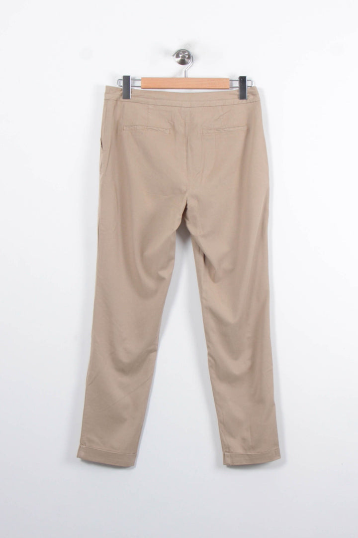 Pantalon Beige - Taille M/38 de la marque Caroll | PARAD80257 - Vendu par Paradigme - Image 4