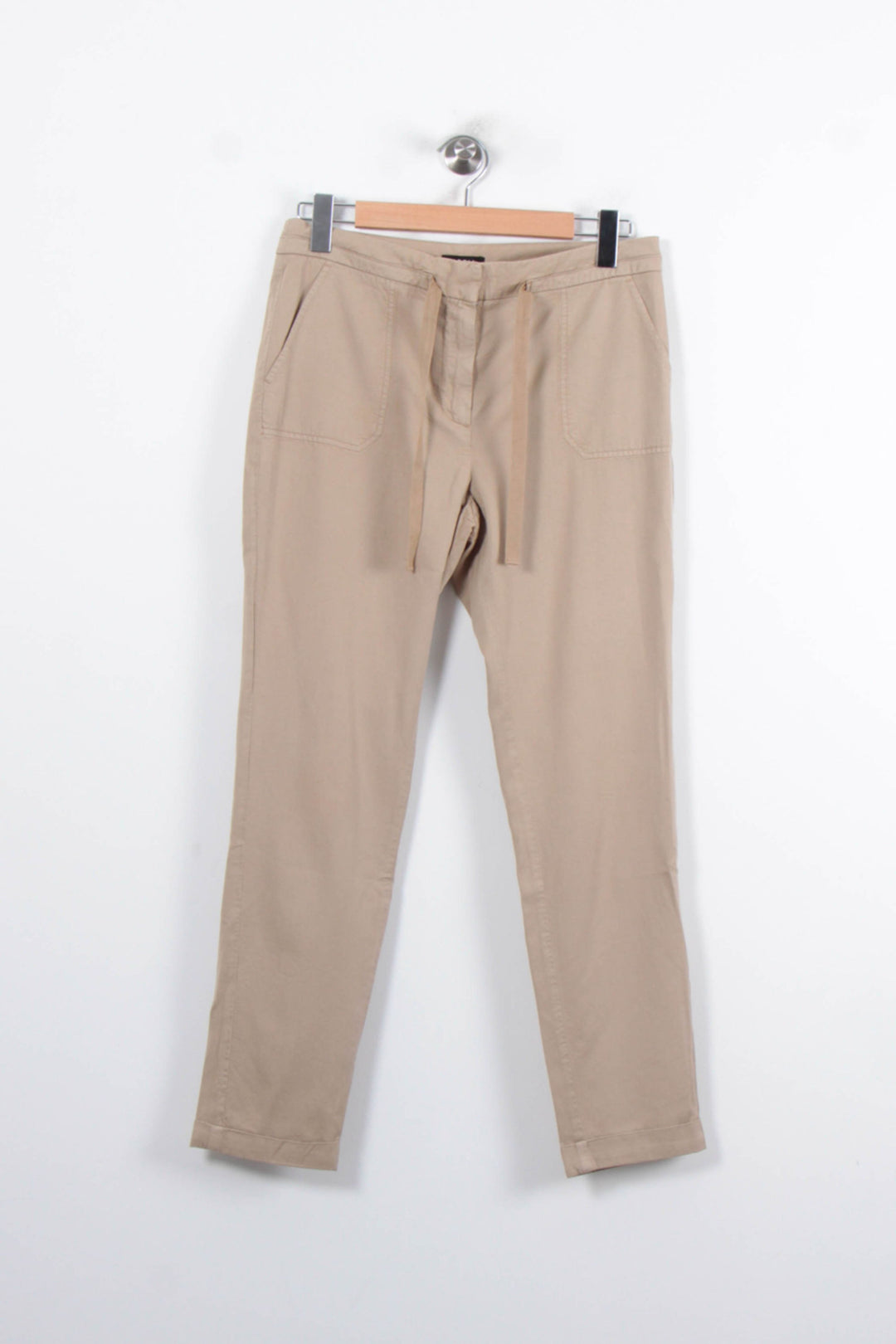 Pantalon Beige - Taille M/38 de la marque Caroll | PARAD80257 - Vendu par Paradigme - Image 2